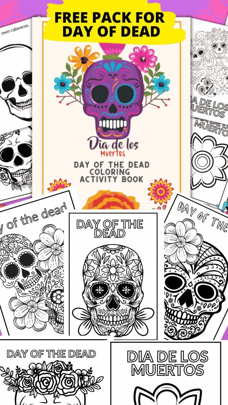 Pin On Free Printables And Fun Worksheets with regard to Free Printable Day of the Dead Worksheets