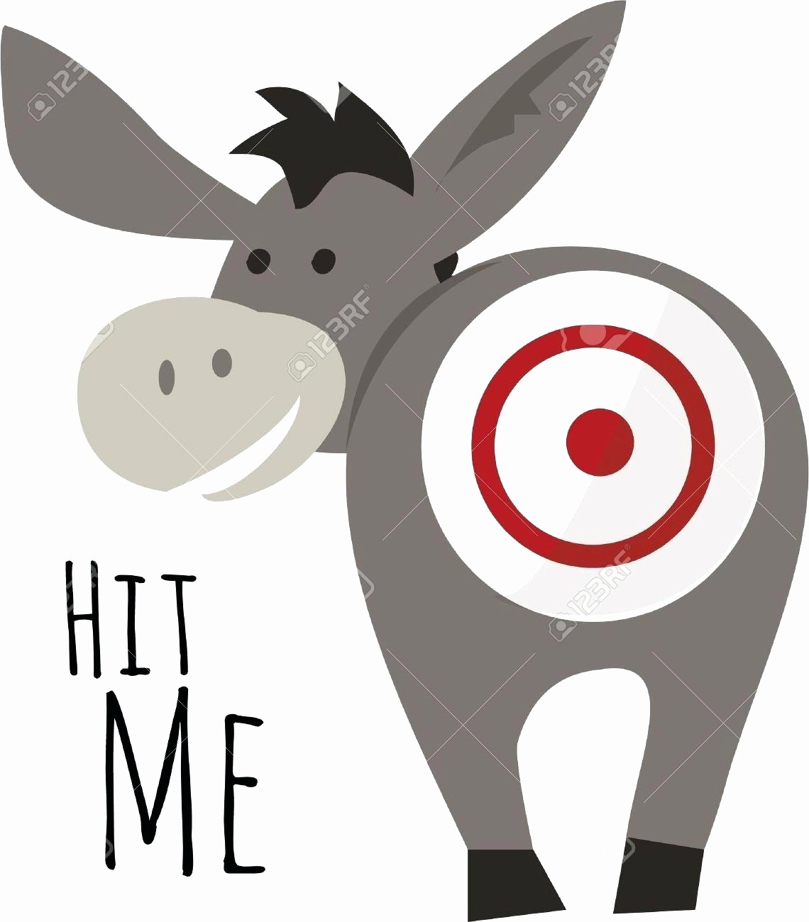 Pin The Tail On The Donkey Printable intended for Pin the Tail on the Donkey Printable Free