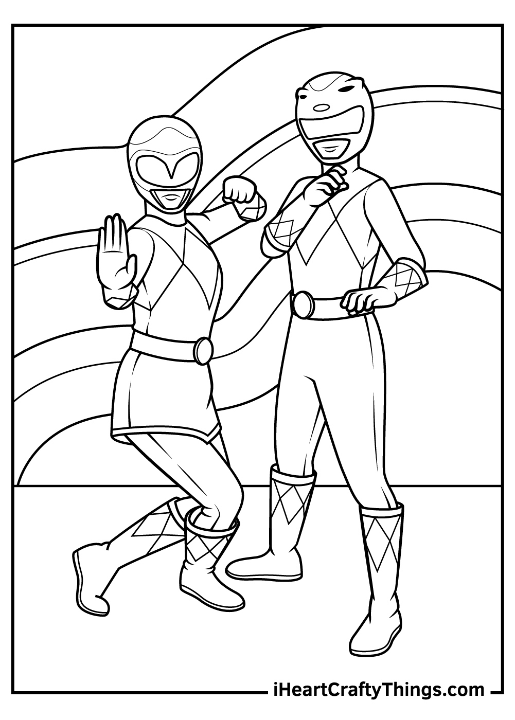 Power Rangers Coloring Pages (100% Free Printables) with Free Power Ranger Printables