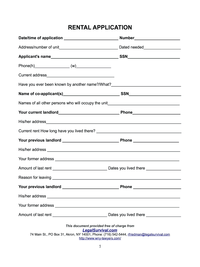 Printable Basic Rental Agreement Pdf - Fill Online, Printable with regard to Free Printable Basic Rental Agreement