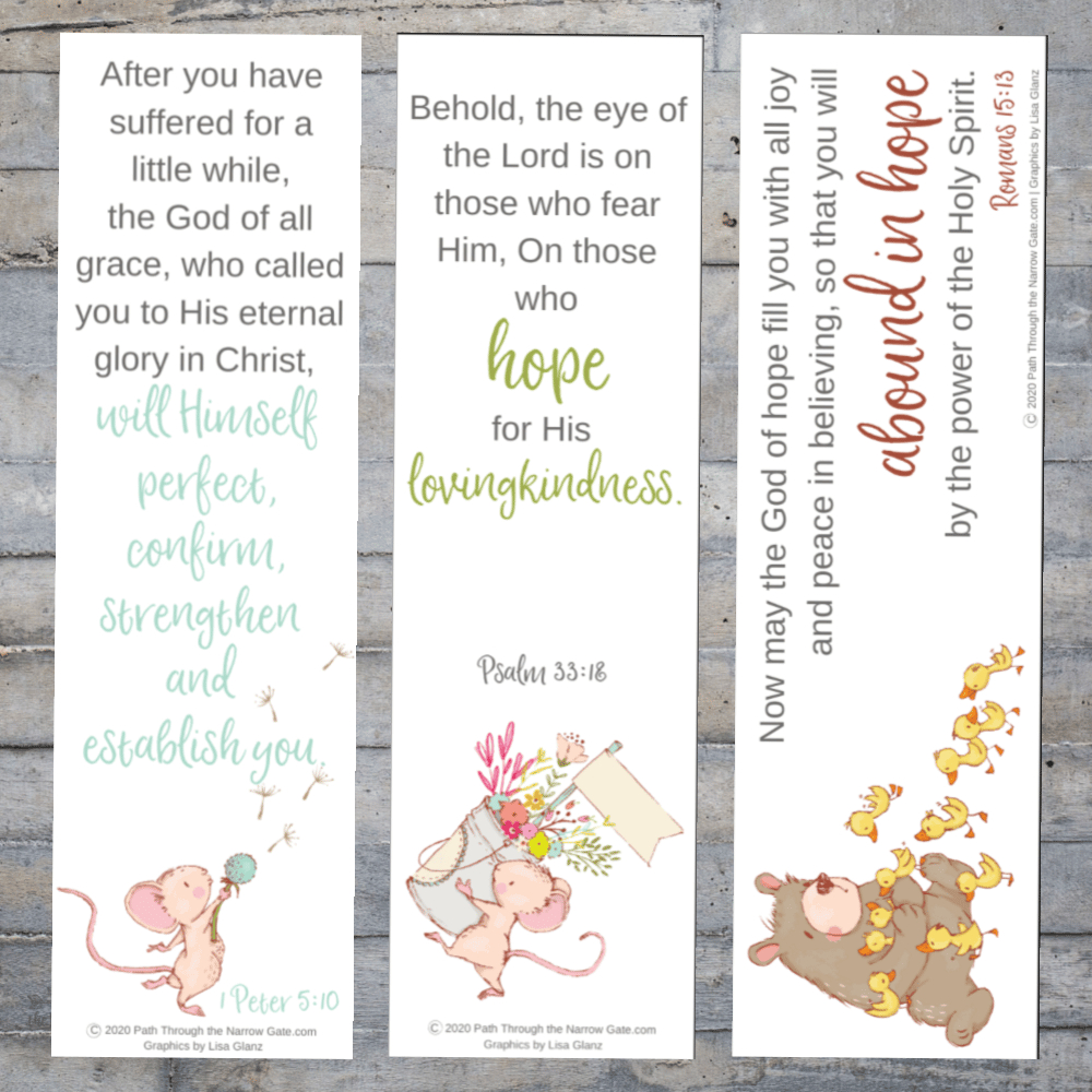 Printable Bible Verse Bookmarks - Kids Bible Teacher with Free Printable Bookmarks With Bible Verses