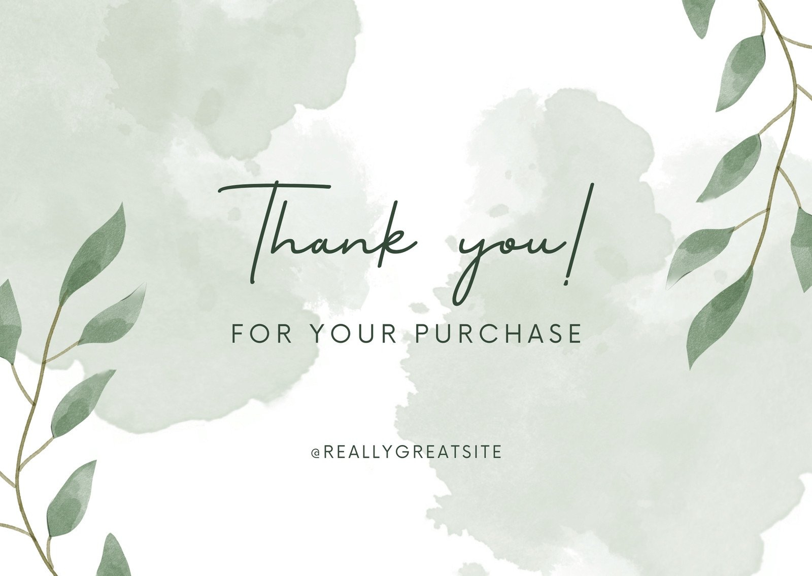 Printable, Customizable Thank You Card Templates | Canva throughout Free Printable Custom Thank You Cards