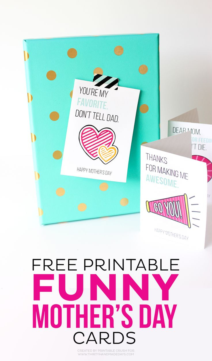 Printable Funny Mother&amp;#039;S Day Cards | Mothers Day Cards, Funny intended for Free Printable Mothers Day Cards to My Wife