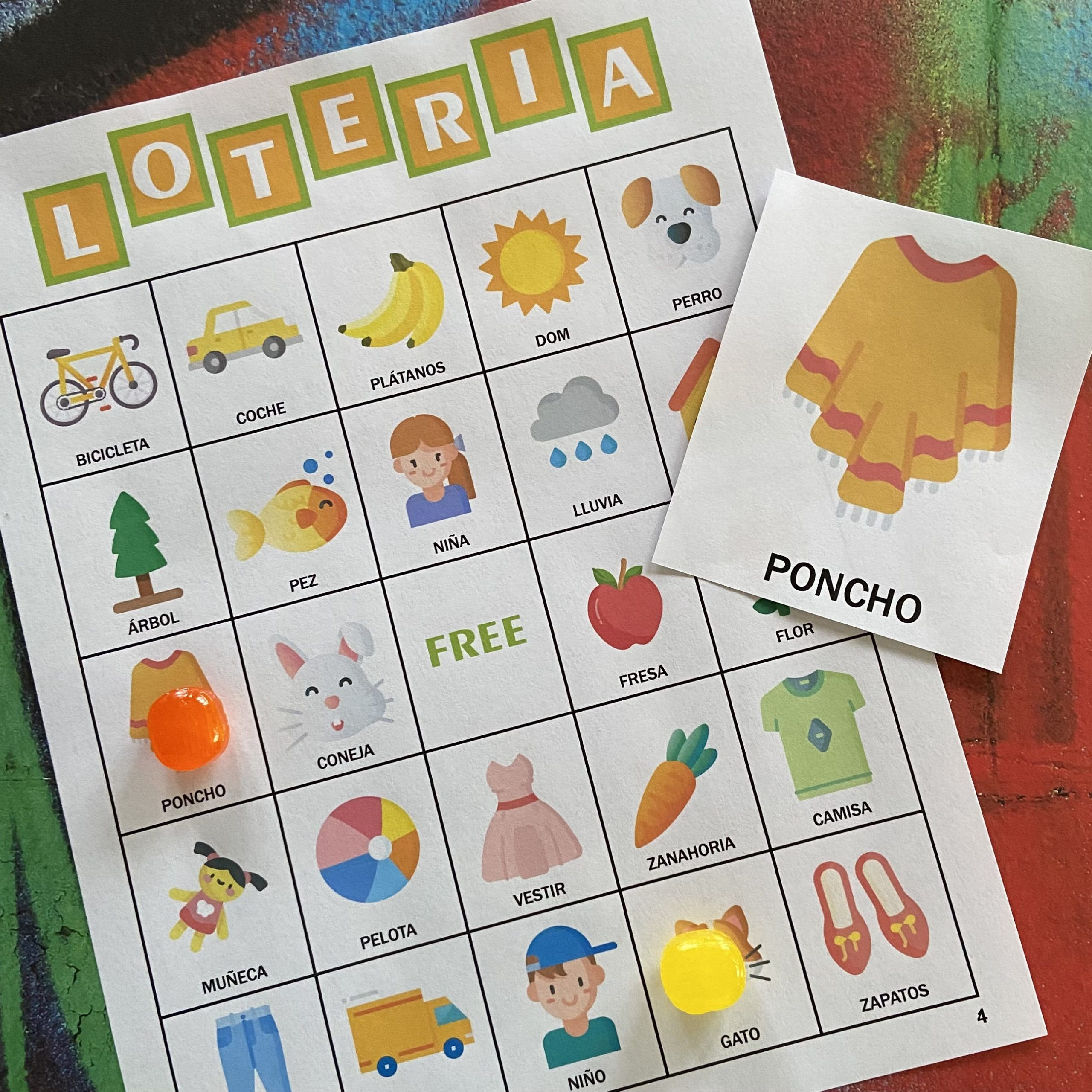 Printable Loteria Bingo (Spanish Version) | Spanish Games For Kids within Free Printable Spanish Bingo Cards