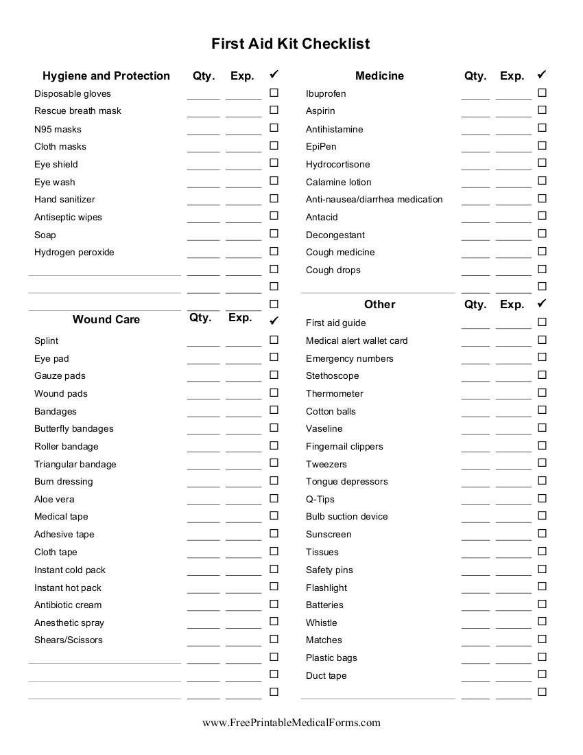 Printable Medical Forms, Journals, Charts And More | Free Printables throughout Free Printable Medical Forms Kit