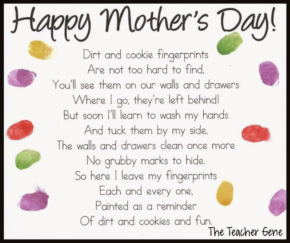 Printable Mothers Day Poem in Free Printable Mothers Day Poems