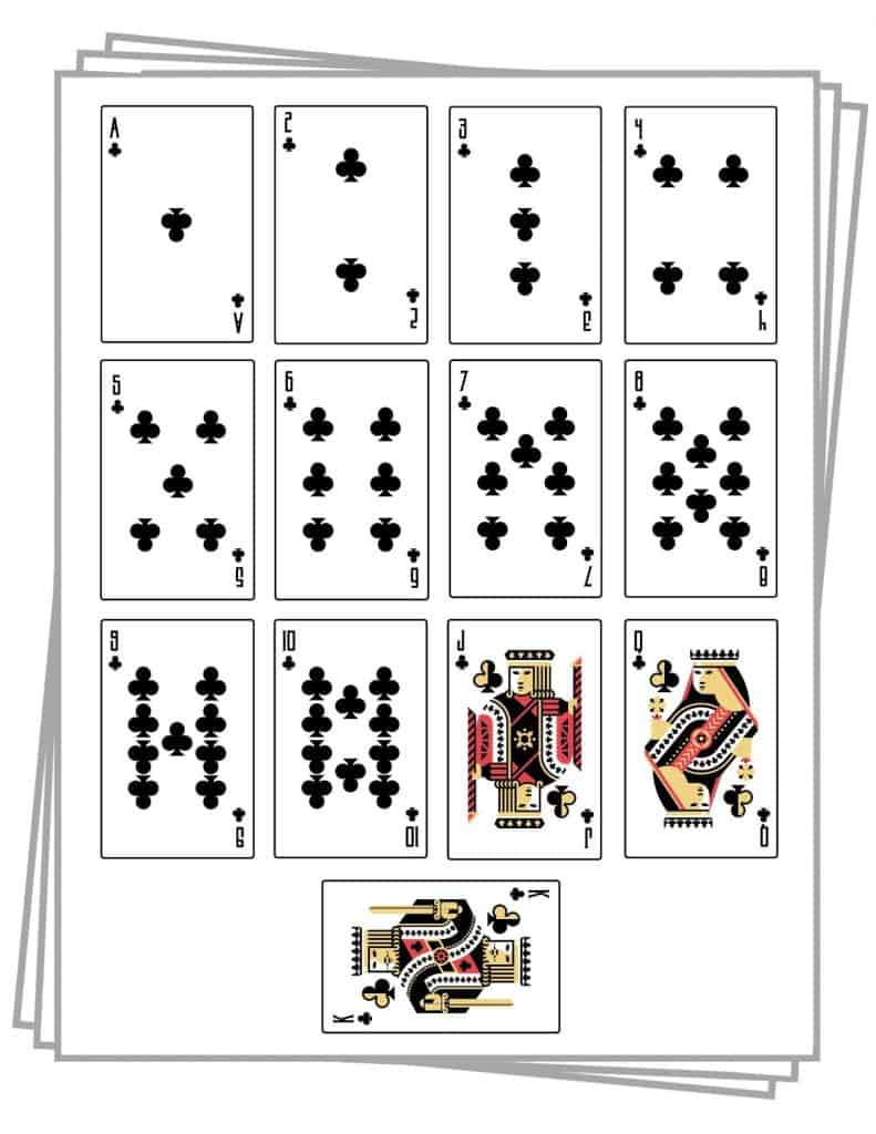 Printable Playing Cards (Free Pdf Sheets In 3 Sizes) within Free Printable Snap Cards