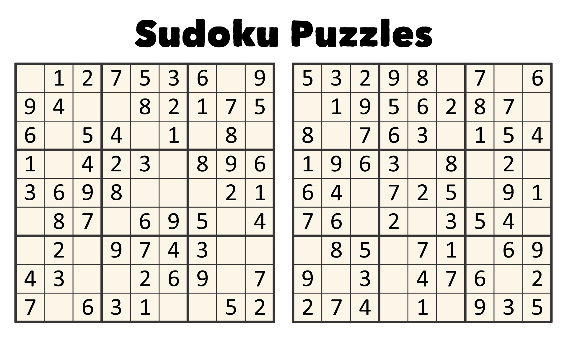 Printable Sudoku Puzzles Medium for Free Printable Sudoku With Answers