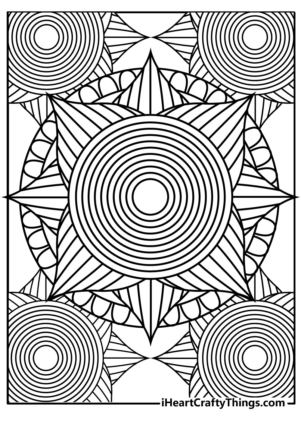 Printable Trippy Coloring Pages (100% Free Printables) with regard to Free Printable Trippy Coloring Pages