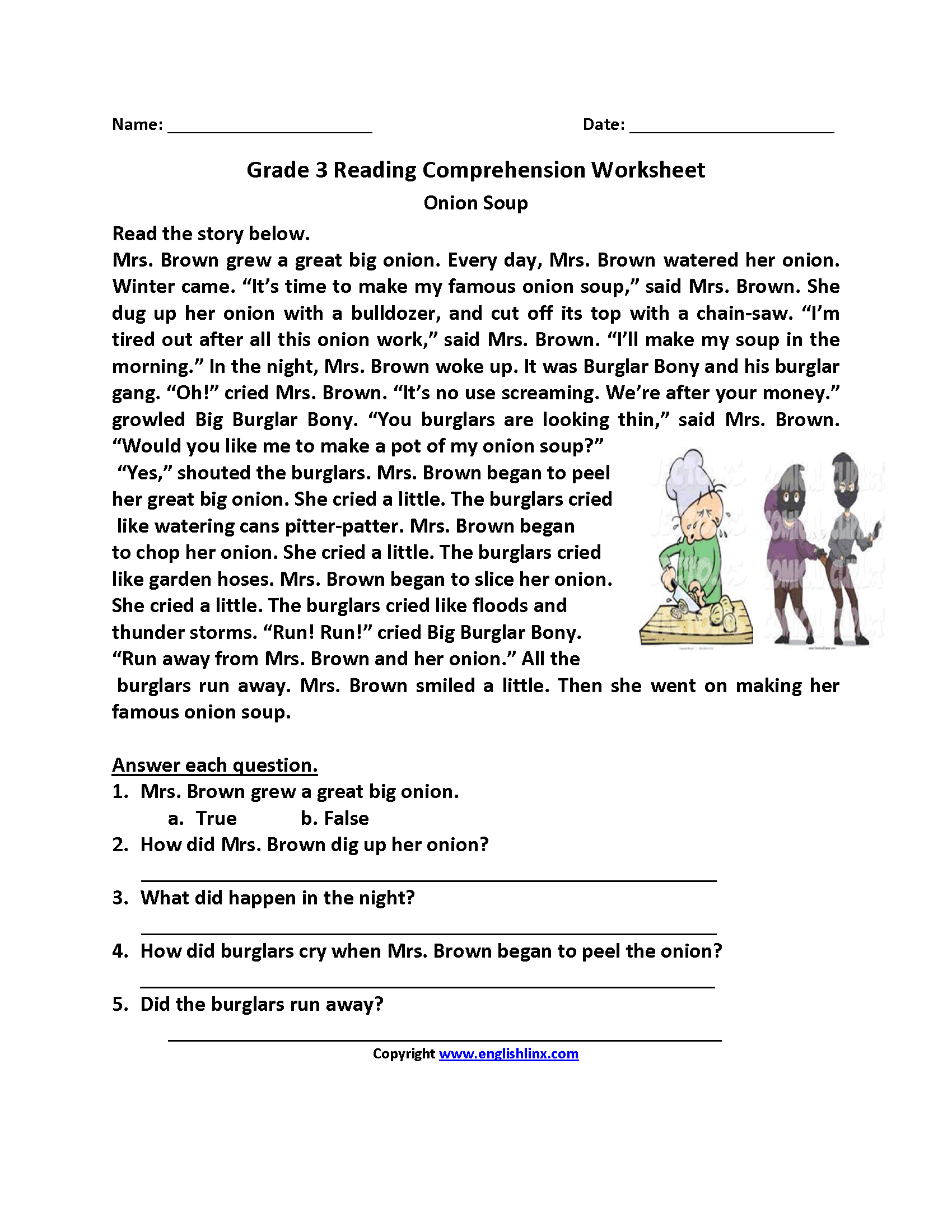 Reading Worksheets | Third Grade Reading Worksheets | 3Rd Grade regarding Free Printable Reading Comprehension Worksheets for 3rd Grade