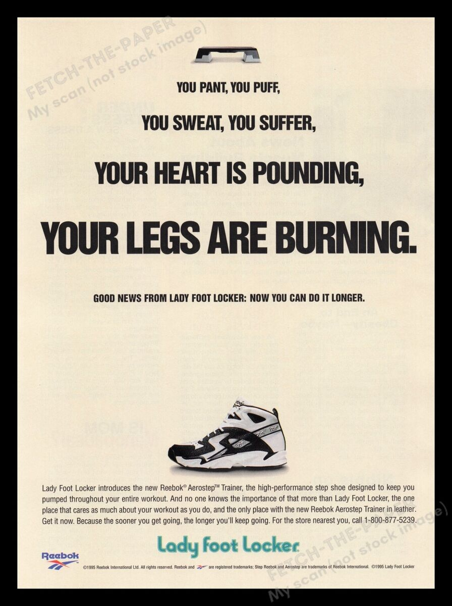 Reebok 1990&amp;#039;S Print Advertisement Ad 1995 Shoes Lady Foot Locker intended for Free Printable Footlocker Coupons