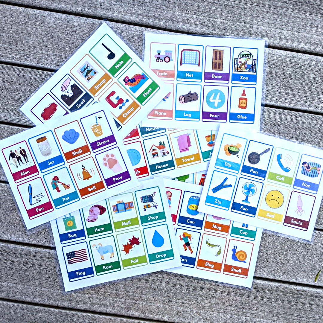 Rhyming Words Flashcards - Free Printable within Free Printable Rhyming Words Flash Cards