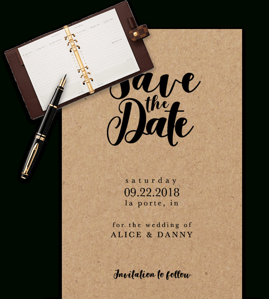 Save The Date Templates For Word [100% Free Download] for Free Printable Save the Date Templates