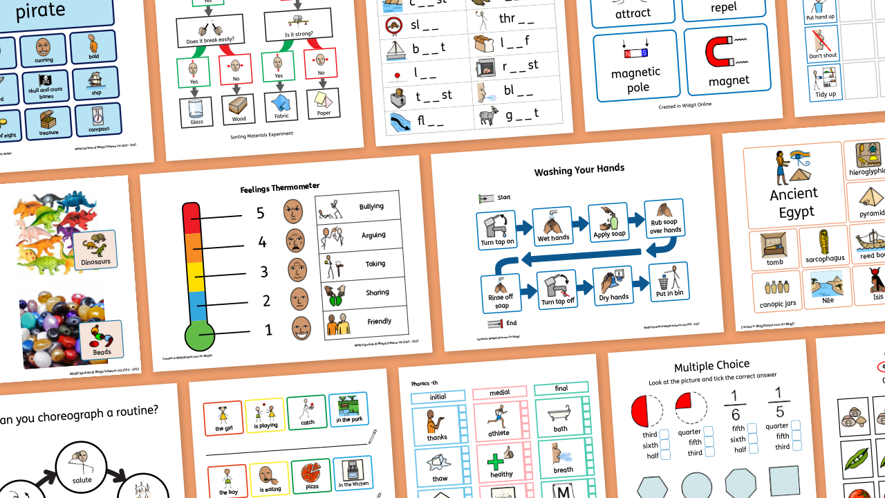 Save Time With Widgit Online Templates | Widgit with Free Printable Widgit Symbols