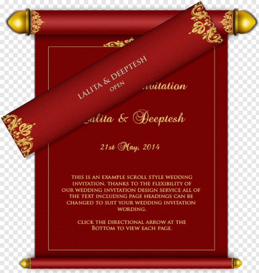 Scroll Invitation Template throughout Free Printable Wedding Scrolls