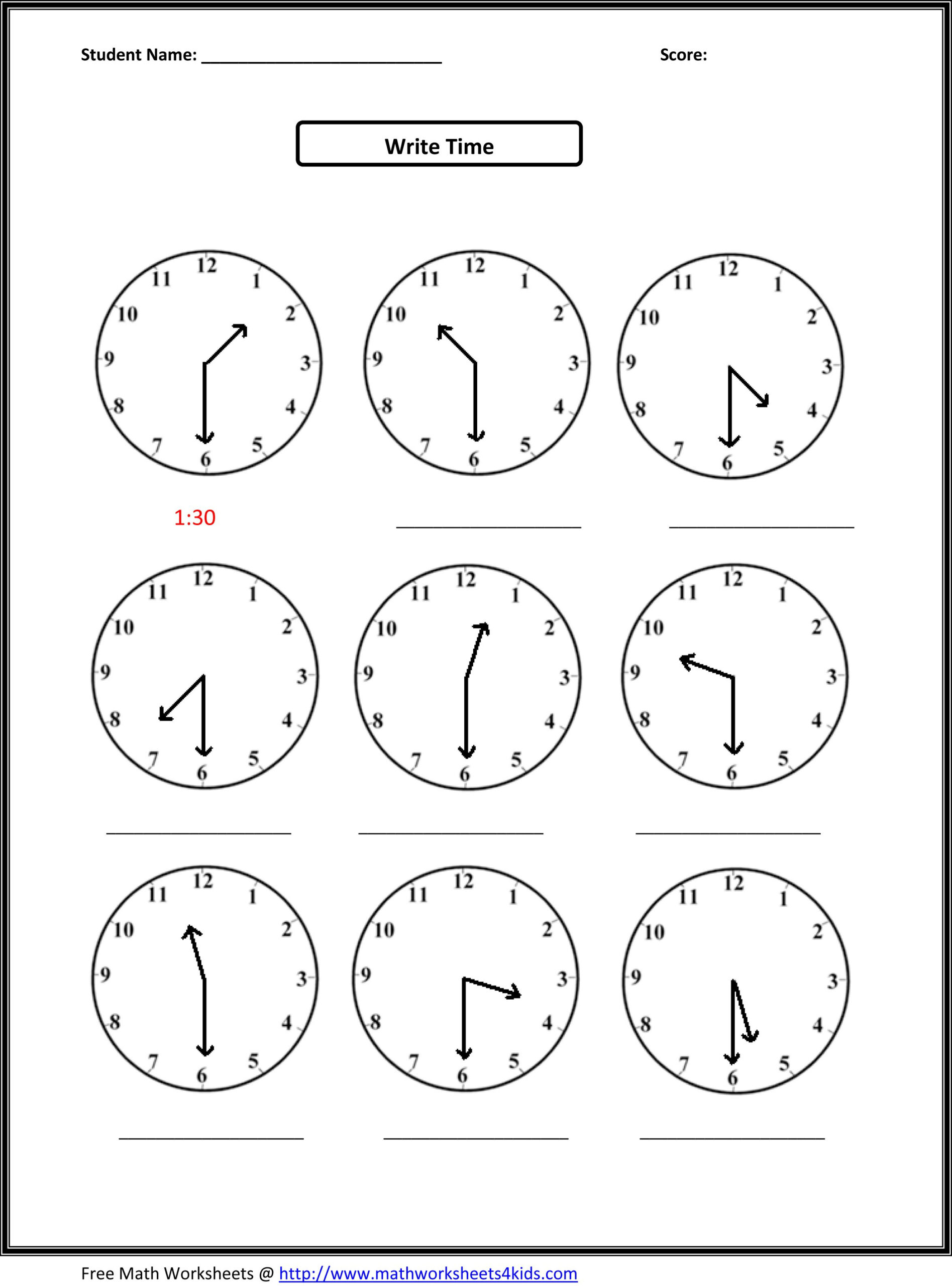 Second Grade Math Worksheets | 2Nd Grade Math Worksheets, Third in Free Printable Second Grade Worksheets