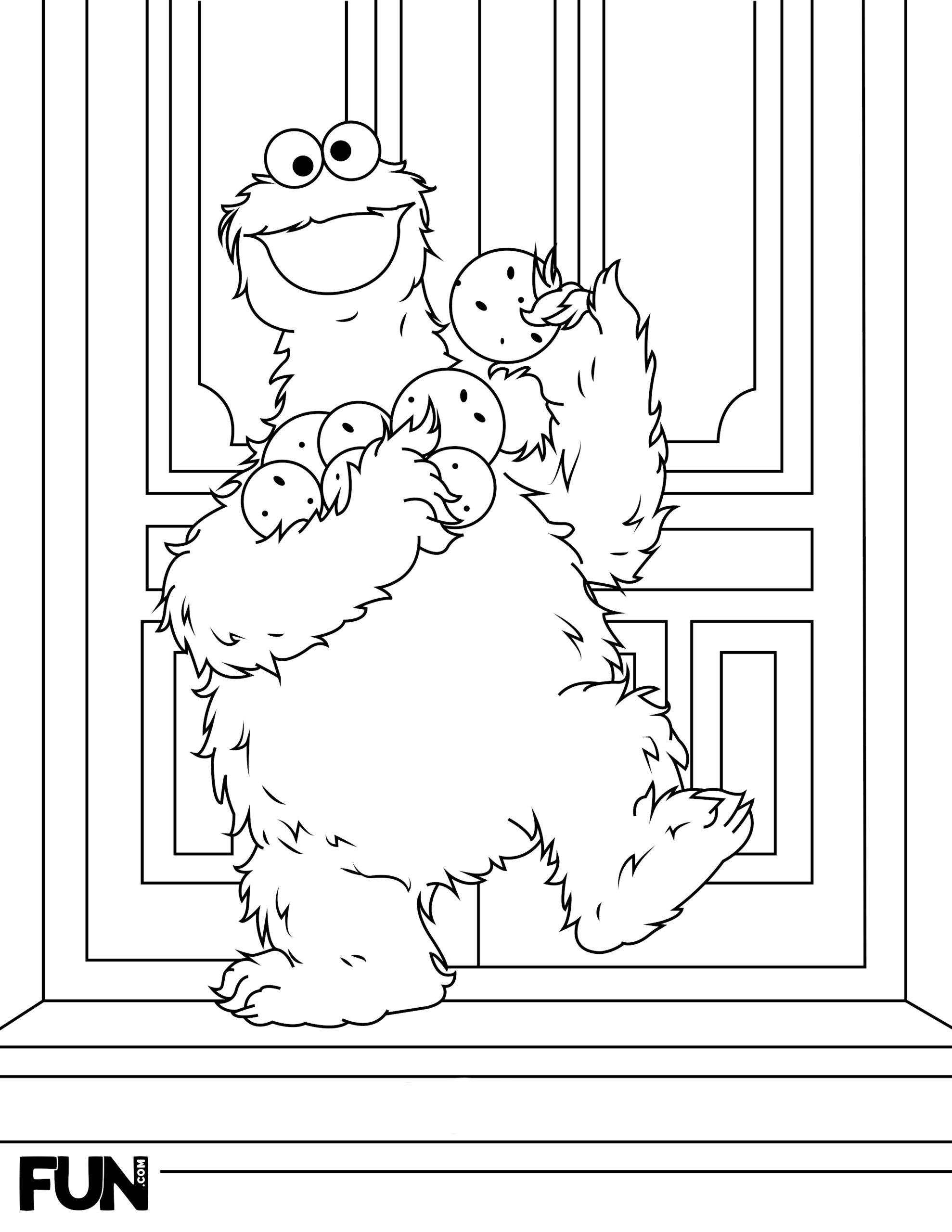 Sesame Street Coloring Pages [Printables] - Fun Blog inside Free Printable Sesame Street Coloring Pages