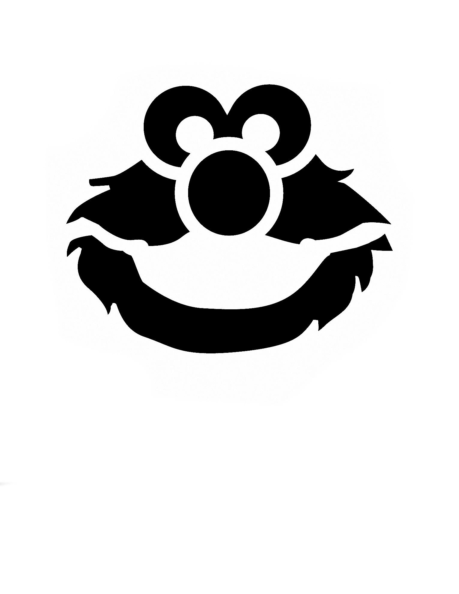 Sesame Street: Elmo (Pumpkin Stencil - Pumpkin Pattern - Pumpkin throughout Free Elmo Pumpkin Pattern Printable