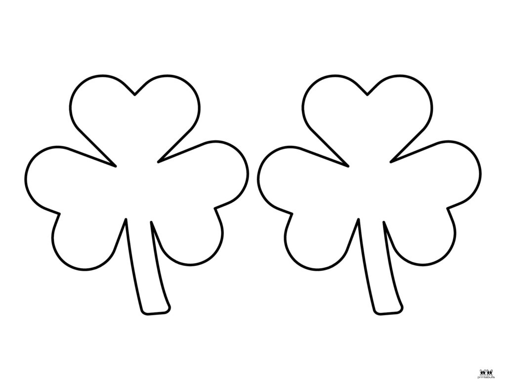 Shamrock Templates &amp;amp; Coloring Pages - 30 Free Printables | Printabulls regarding Shamrock Template Free Printable