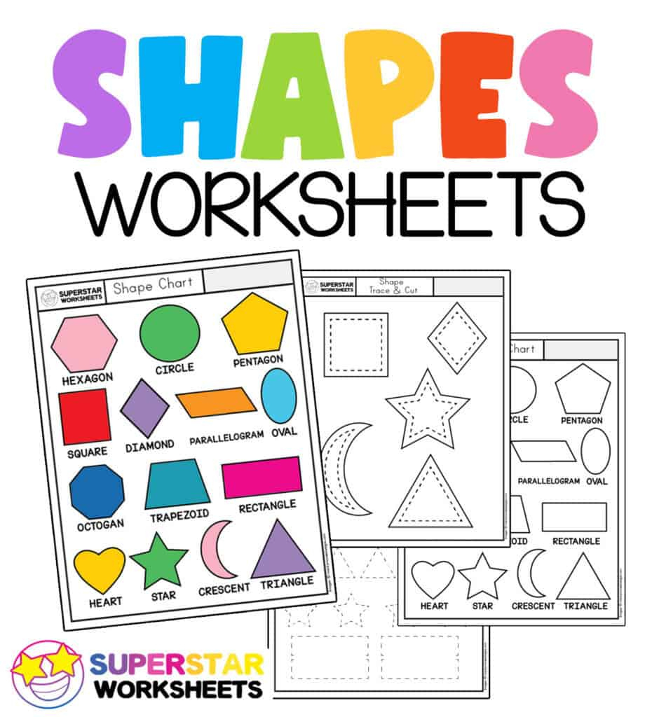 Shape Worksheets - Superstar Worksheets within Free Printable Shapes Worksheets