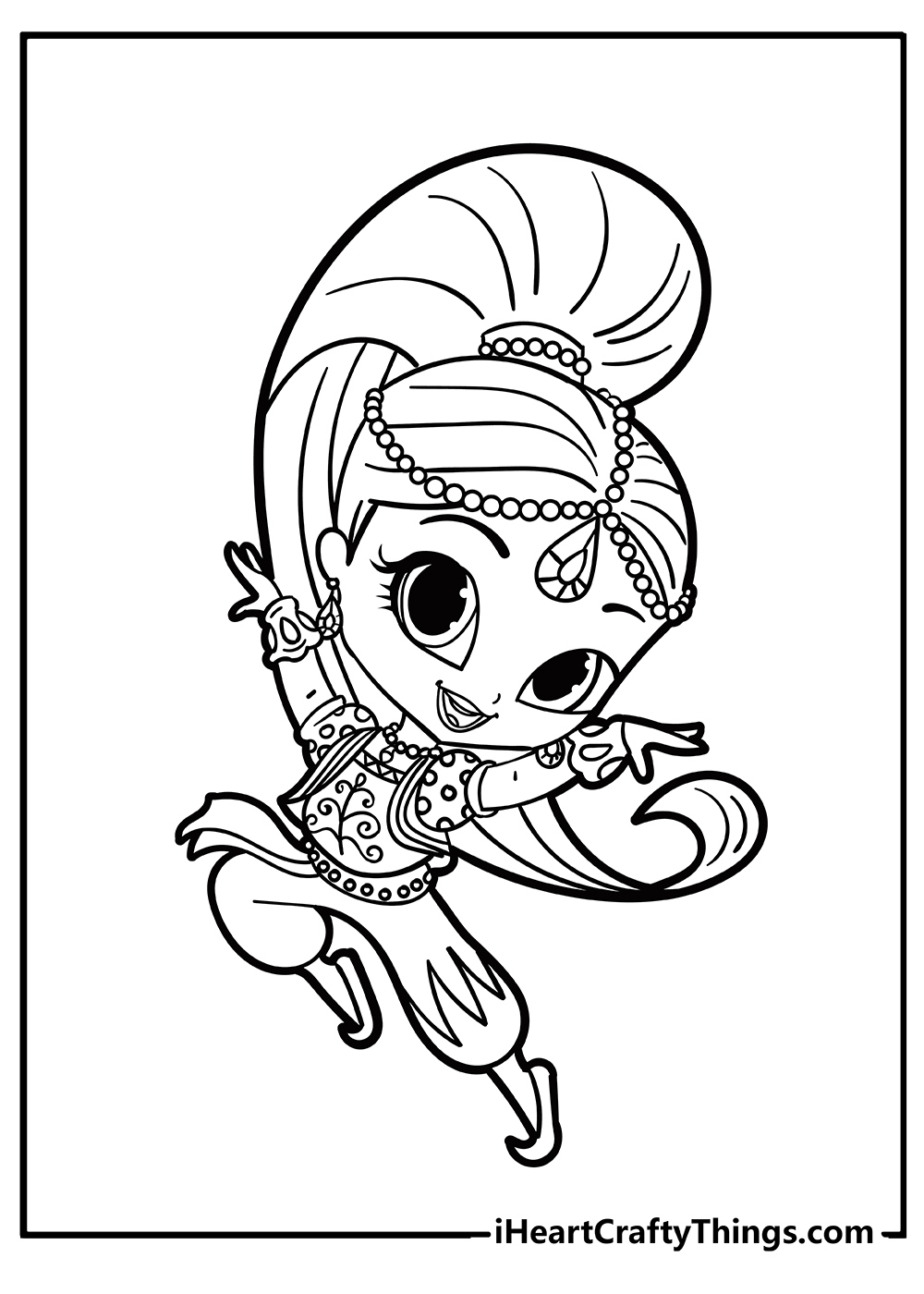 Shimmer And Shine Coloring Pages (100% Free Printables) throughout Shimmer and Shine Free Printables