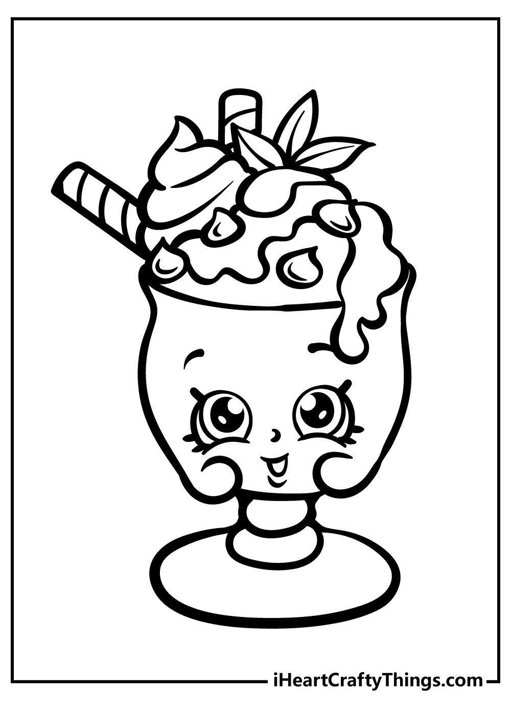 Shopkins Coloring Pages (100% Free Printables) intended for Shopkins Free Printables