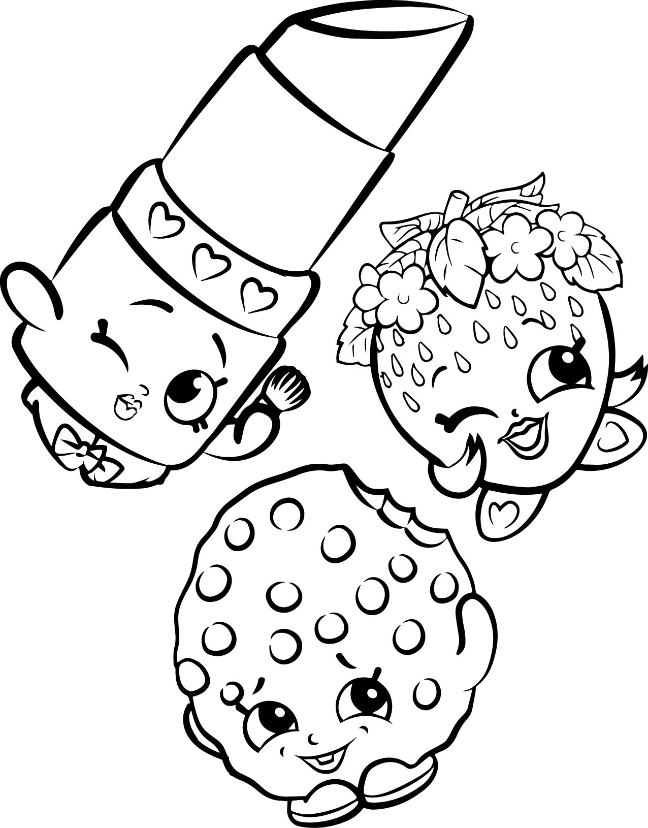 Shopkins Coloring Pages - Best Coloring Pages For Kids inside Shopkins Free Printables