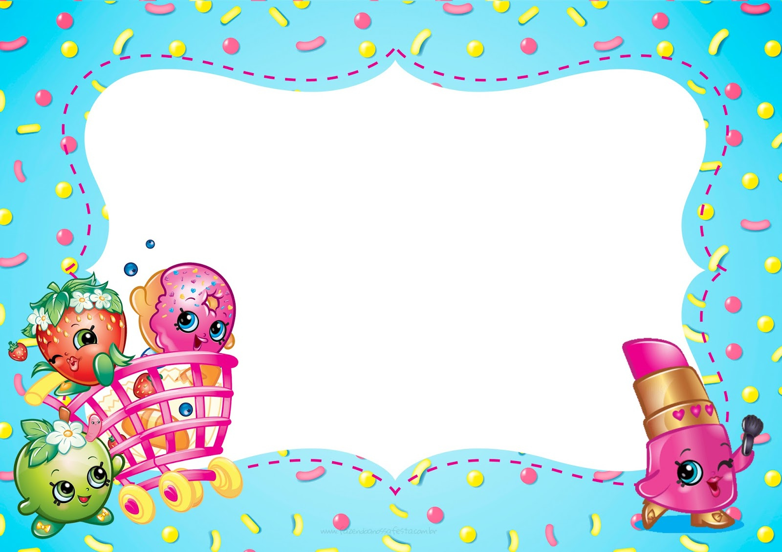 Shopkins: Free Printable Invitations. - Oh My Fiesta! In English with regard to Free Shopkins Party Printables