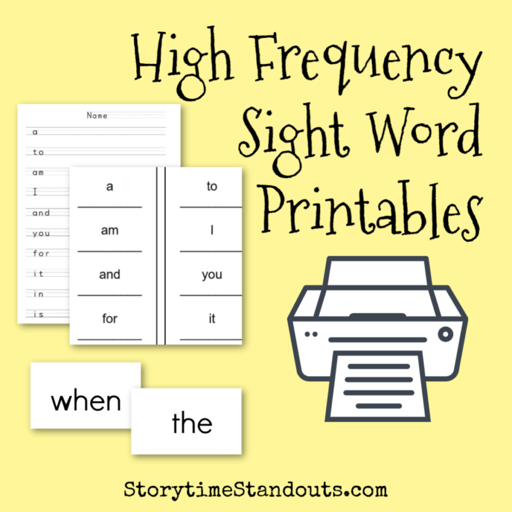 Sight Word Printables And Resources For Home And School for Free Printable Sight Word Books