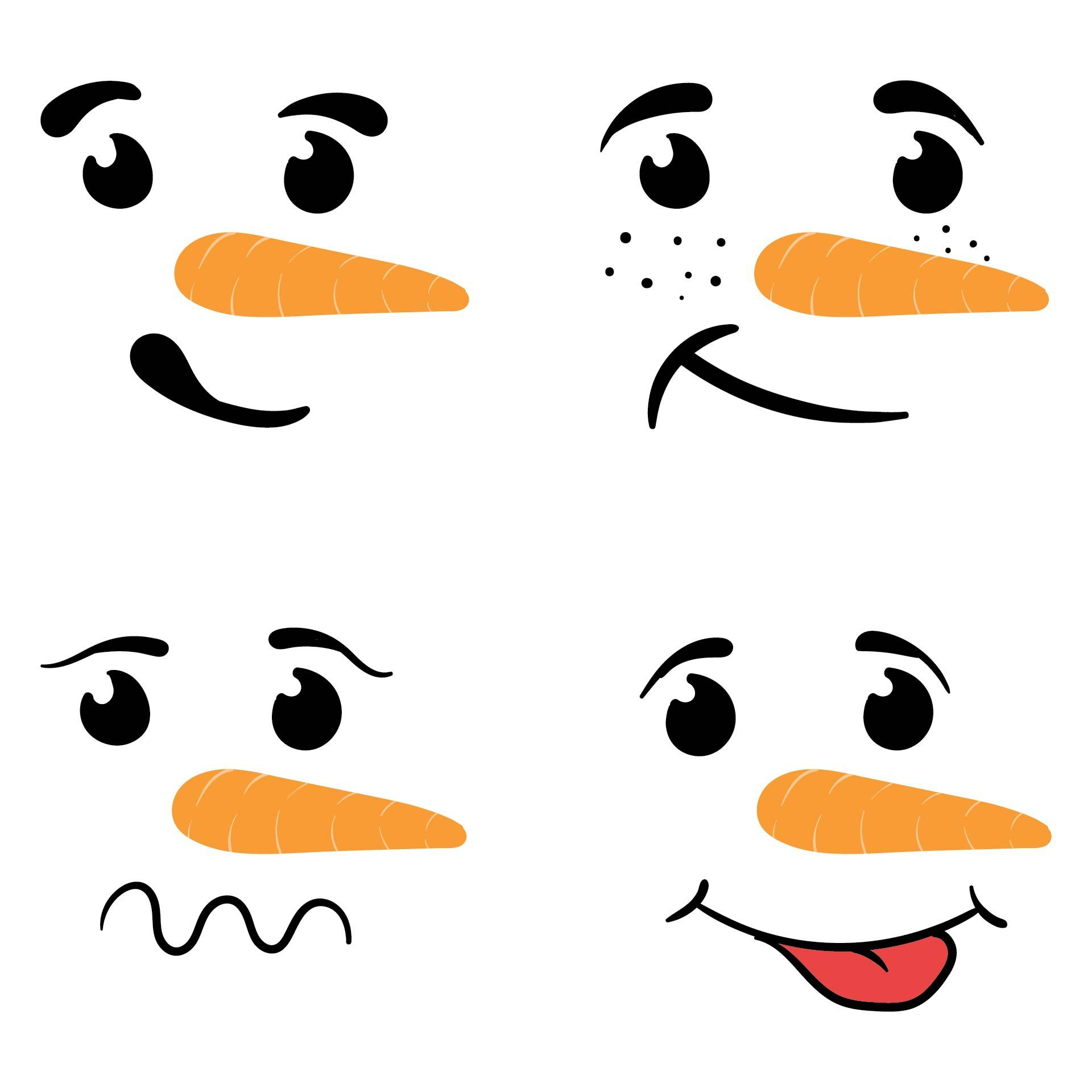 Snowman Faces | Printable Snowman Faces, Snowman Faces, Snowman regarding Free Printable Snowman Face Stencils