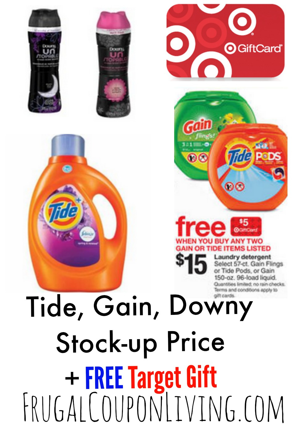 Target Laundry Detergent Deals + Tide &amp;amp; Downy Printable Coupons in Free All Detergent Printable Coupons