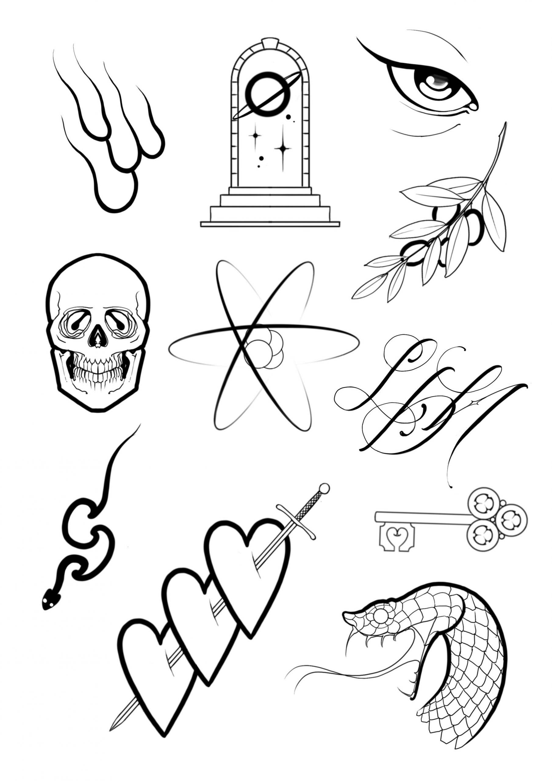 Tattoodo Free Tattoo Weekender - Things&amp;amp;Ink within Free Printable Tattoo Flash