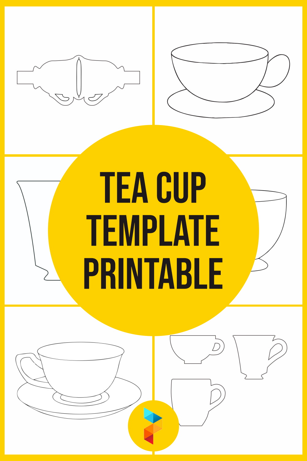 Tea Cup Template Printable | Templates Printable Free, Paper Tea pertaining to Free Printable Teacup Template