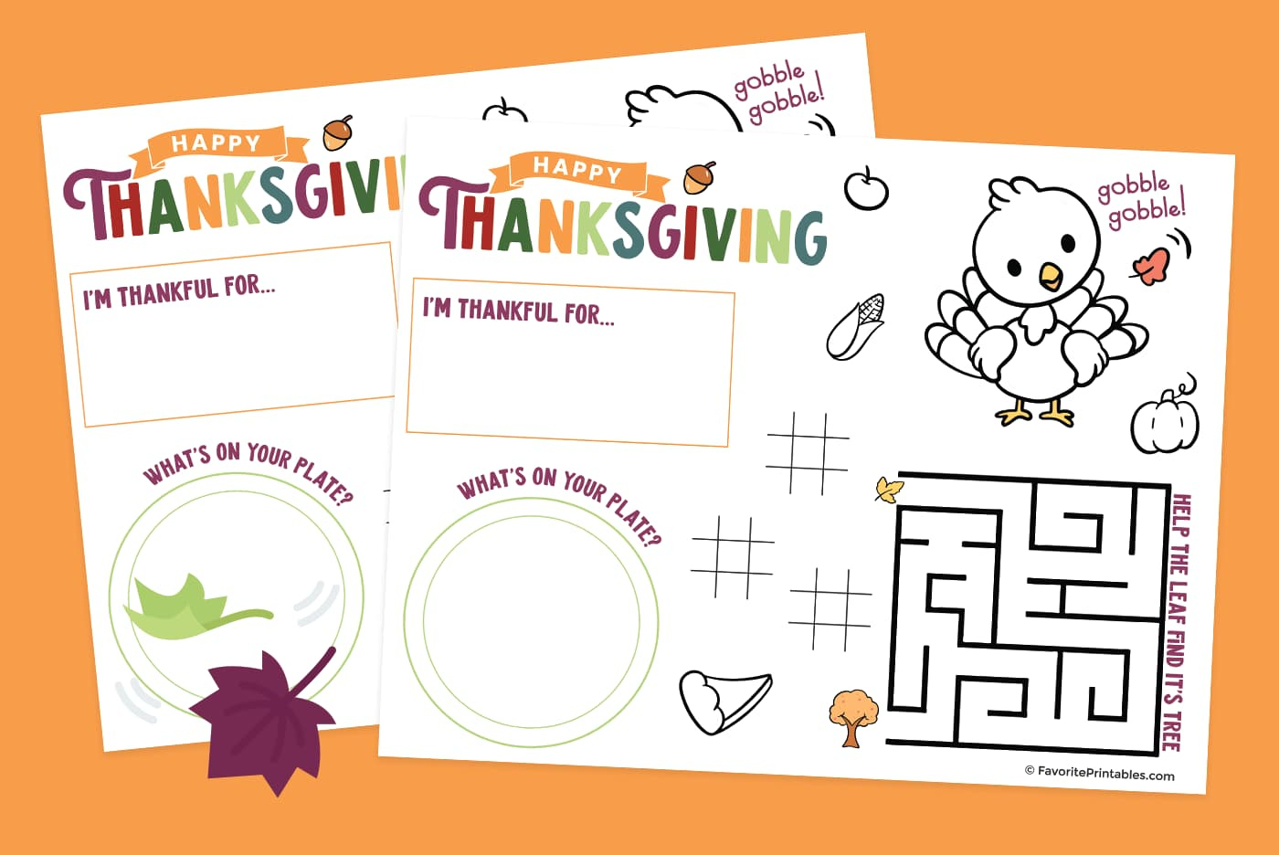 Thanksgiving Activity Sheet Printable For Kids - Favorite Printables throughout Free Printable Thanksgiving Activities