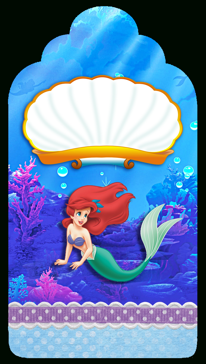 The Little Mermaid Birthday: Free Party Printables. - Oh My Fiesta inside Free Printable Little Mermaid Birthday Banner