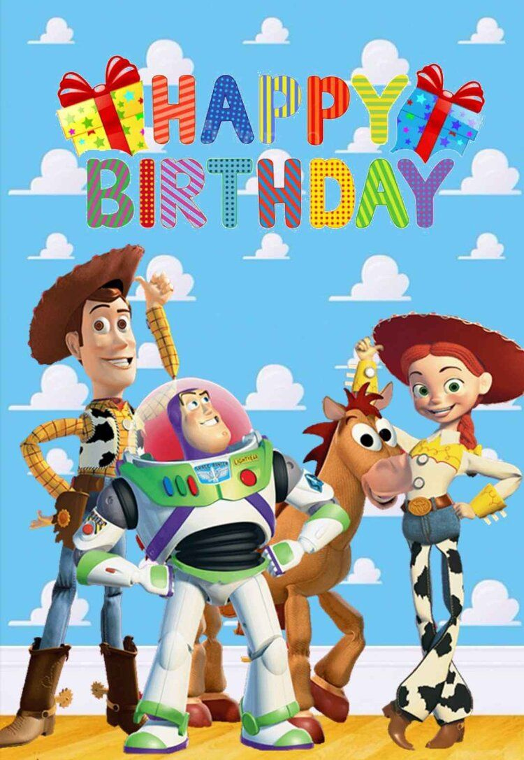 Toy Story Printable Birthday Cards U2014 Printbirthday.cards | Toy in Toy Story Birthday Card Printable Free