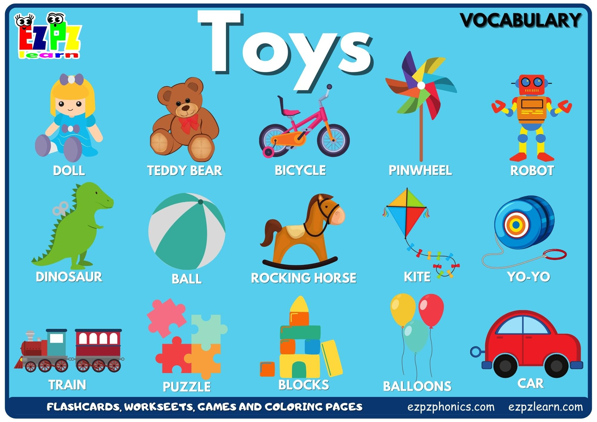 Toys Vocabulary Picture Dictionary Join Now For Free Flashcards in Free Printable Picture Dictionary For Kids