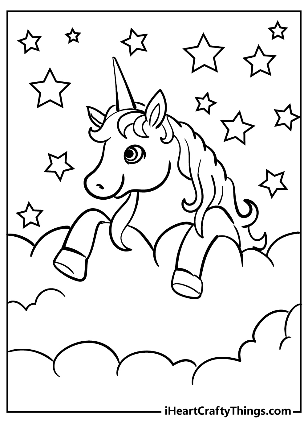 Unicorn Coloring Pages (100% Free Unicorn Coloring Sheets) in Unicorn Printable Free