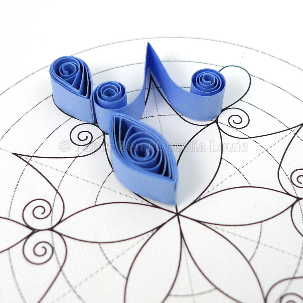 Welcome To Paper Zen ~ Cecelia Louie: Quilling Snowflake Pattern for Free Printable Quilling Patterns