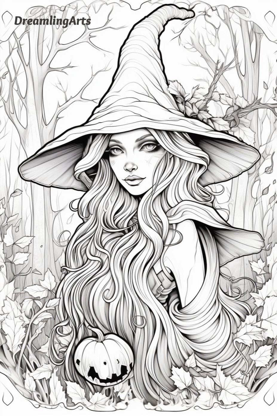 Witch Coloring Page | Witch Coloring Pages, Fairy Coloring Pages throughout Free Printable Pictures of Witches