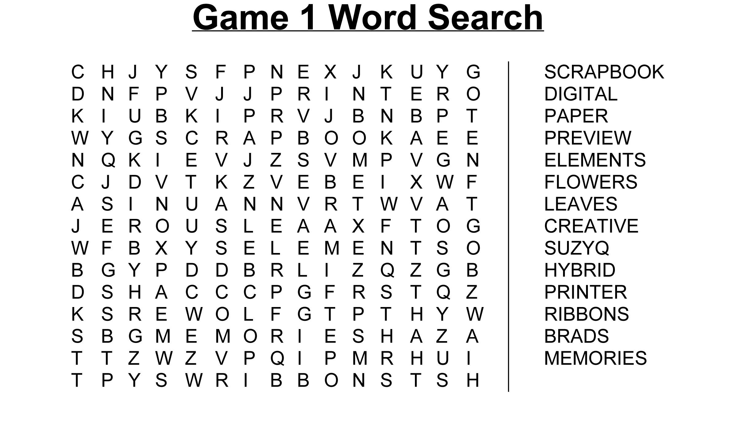 Word Search Generator __ Create Your Own Printable Word Find Wor inside Free Printable Word Searches For Adults Large Print