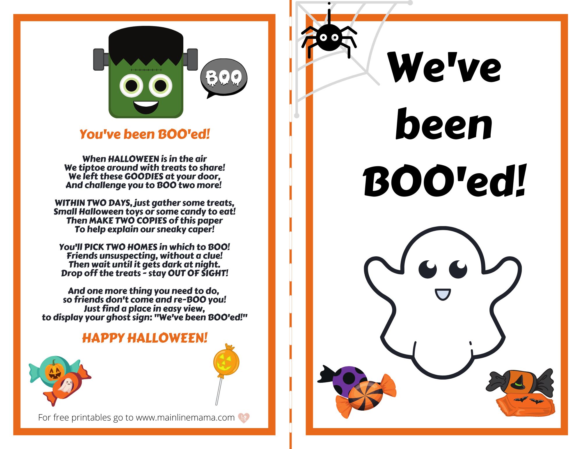 You&amp;#039;Ve Been Booed Printable - Main Line Mama for We Ve Been Booed Free Printable